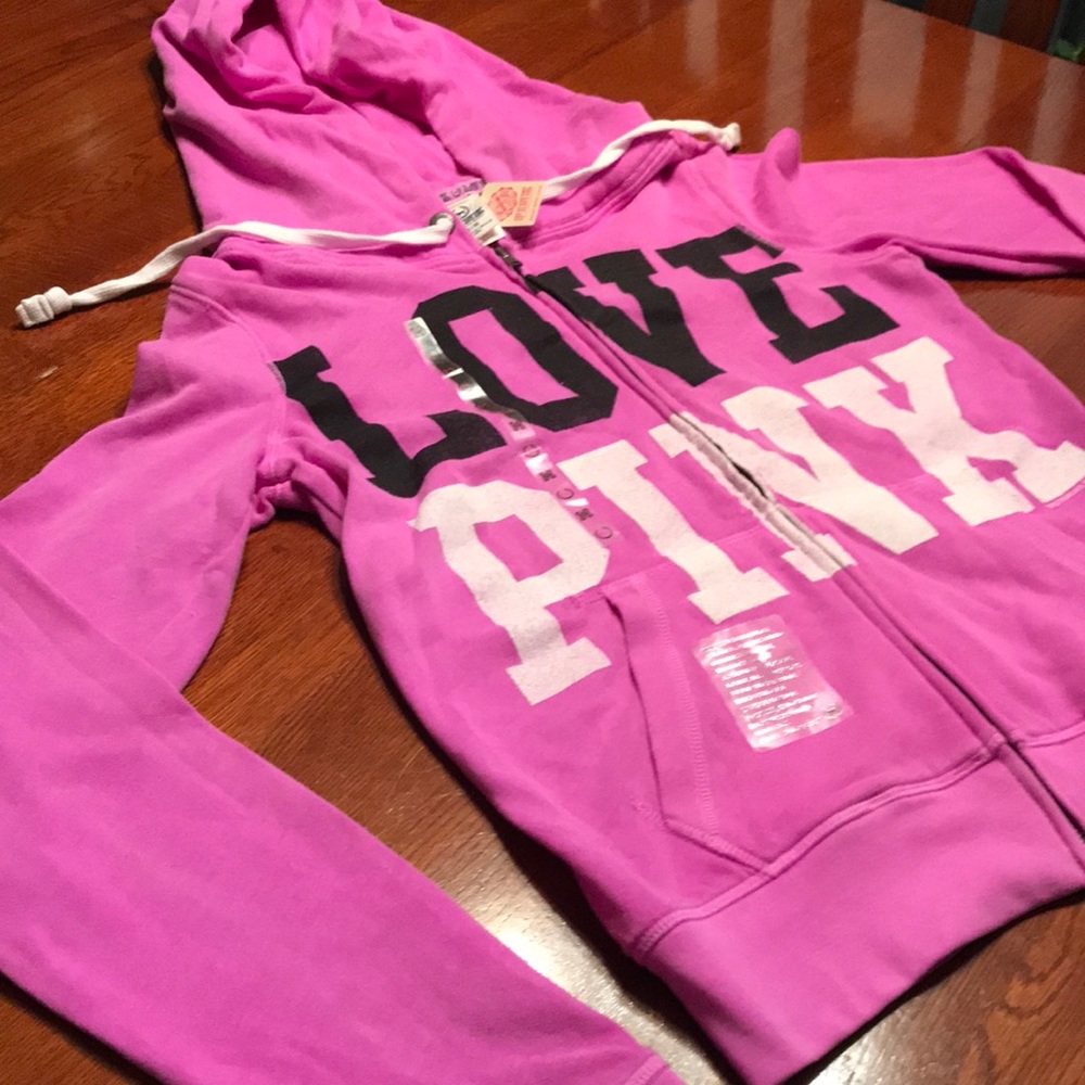 Pink hoodie NWT